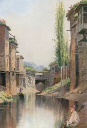En el canal Mar, Srinagar